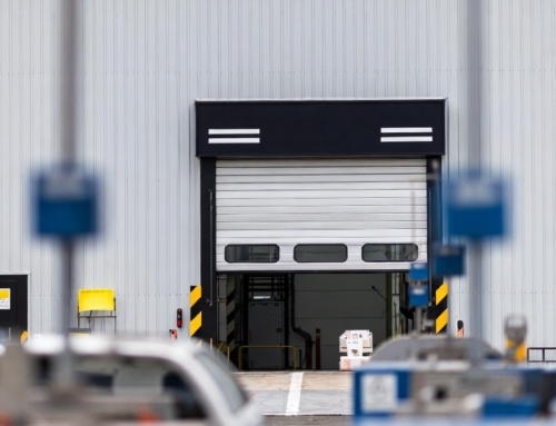 ประตูอุตสาหกรรม โครงสร้างสำคัญของพื้นที่การผลิต